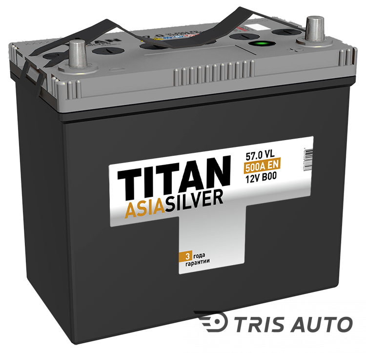 TITAN ASIA SILVER 57.0 A/h
