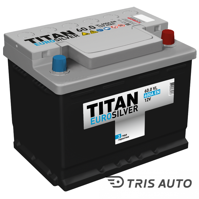 TITAN EUROSILVER 60.0 A/h