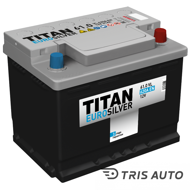 TITAN EUROSILVER 61.0 A/h