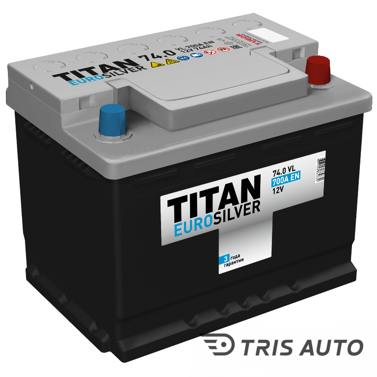 TITAN EUROSILVER 74.0 A/h